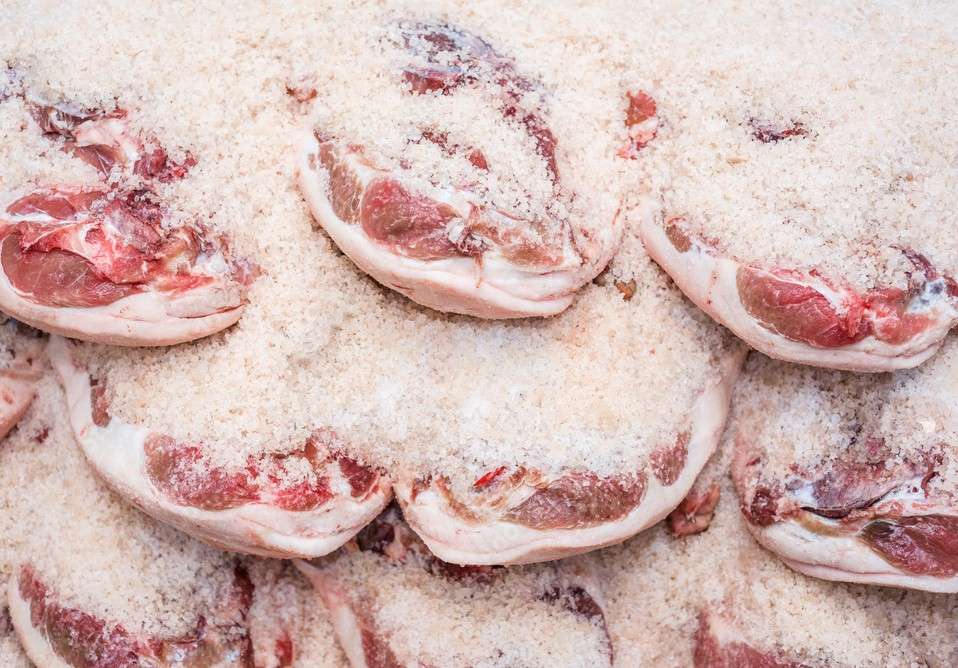 Cotizaciones a 2 de junio de la mesa de despiece de porcino ibérico de Salamanca
